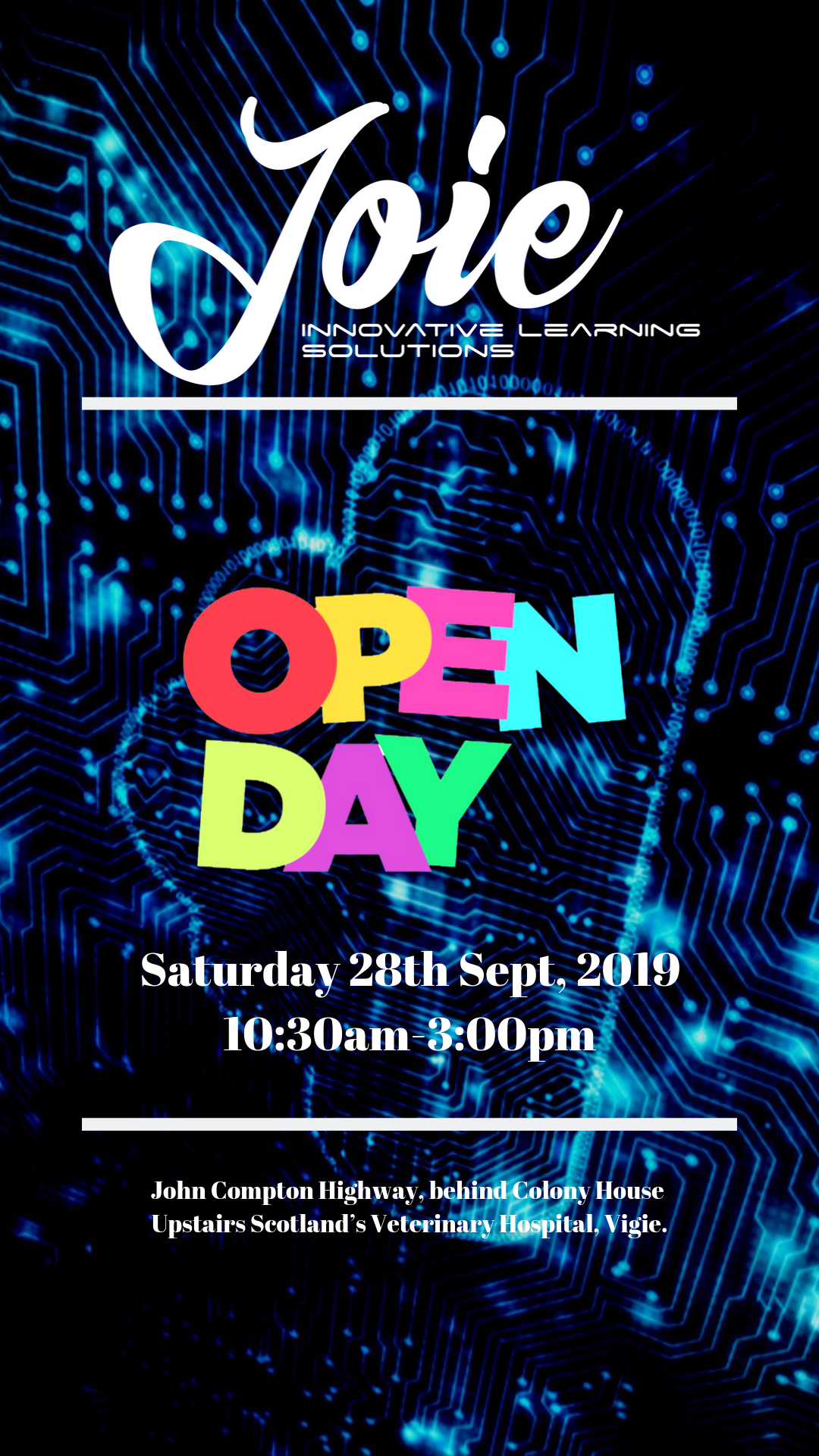 Open Day. Saturday 28th September, 2019 10_30am-3_00pm-2